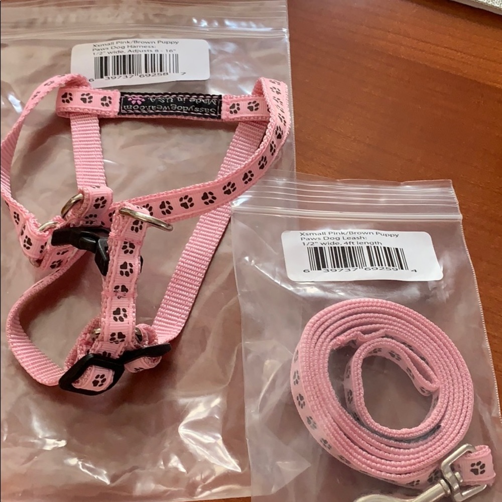 Doggie Harness and Leash